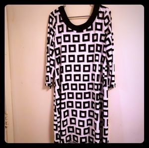 Rafaella Geometric Dress